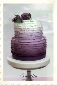 Ombre Ruffles Engagement Cake Mor Lila Nisan Pastasi Nisanpastasi Engagementcake Pastalar Pasta Tasarimi Pasta