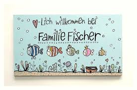 Personalisiertes Turschild Familie Namensschild Holz Etsy Turschilder Holzturschilder Hausturschilder