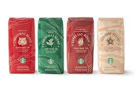 Christmas Blend 2018 Holiday Coffee Starbucks Design Starbucks Coffee Beans