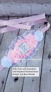 Girl Elephant Baby Shower Girl Elephant Mommy To Be Pin Girl Etsy Baby Shower Elephants Girl Baby Shower Sash Girl Baby Shower Centerpieces