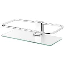 Kalkgrund Duschablage Verchromt Ikea Deutschland Shower Shelves Glass Bathroom Glass Shelves