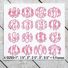 As always, this font has been manually digitized to ensure a beautiful stitch out. Elegant Circle Monogram Embroidery Font Creative Appliques