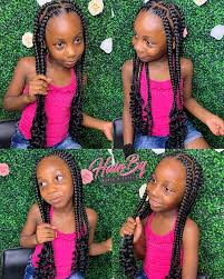 I have seen these pop smoke style braids everywhere, so i thought i would put my own twist on them. H B M E Llc On Instagram Kids Zig Zag Pop Smoke Braids Follow Hairbymar Little Black Girls Braids Kids Hairstyles Girls Black Kids Braids Hairstyles