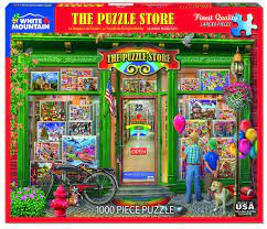 White mountain jigsaw puzzles for sale. Puzzle Shop 1000 Piece Jigsaw Puzzle White Mountain Puzzles