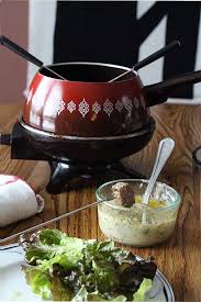 Steak Fondue With Mustard Caper Sauce Art Of Natural Living Recipe Fondue Food Sauce