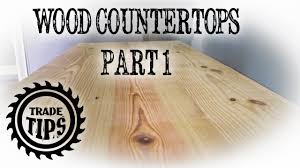 Tongue & groove wall board (88). Building A Wood Countertop From 2x10 S Part 1 Trade Tips Youtube