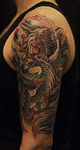 Phoenix tattoos are normally done in bright, bold colors such as red, green, yellow and orange. This Is One Of The Coolest Phoenix Tattoos I Ve Seen Half Sleeve Tattoos Designs Half Sleeve Tattoos For Guys Tattoo Sleeve Designs