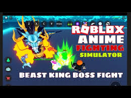 Below you can find a video by gaming dan providing you with codes which you will. Afs Anime Fighting Simulator Beast King Boss Fight Roblox U 2kidsinapod