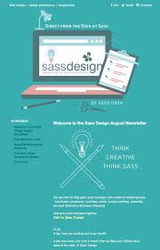 Email Design For Sass Design By Roundhouse Creative Email Design Email Newsletter Design Design Campaign