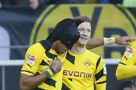 Ahora batman y robin lo salvaron en el clásico. Pierre Emerick Aubameyang Goes Full Batman Marco Reus As Robin After Goal Bleacher Report Latest News Videos And Highlights