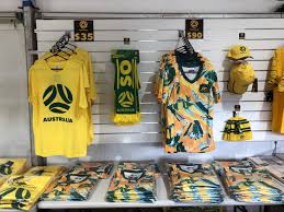 2018 fifa world cup jersey. Socceroos On Twitter Plenty Of Socceroos Merchandise Available Inside The Ground Tonight Btw How Good Are Those Retro Spew Kits Allforthesocceroos Https T Co Pxnpzg99hl