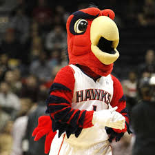 Atlanta hawks mascot harry the hawk dunks the ball during the hawks game against the brooklyn nets at philips arena. Atlanta Hawks Debut New Code Of Conduct Video Peachtree Hoops