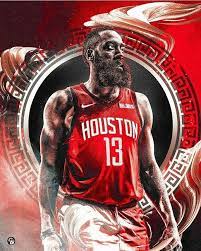 James Harden Rockets Nba Basketball Art Mvp Basketball Top Nba Players