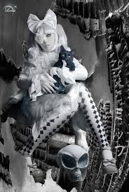 Roma 4pc tea party vixen mad hatter deluxe black & purple costume 4731. Goth Alice Dark Alice In Wonderland Alice In Wonderland Costume Dark Artwork