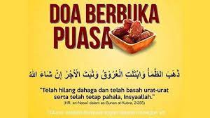 Beliau menyebutnya sebagai doa buka puasa yang ma'tsur. Buka Puasa Sesuai Sunnah Nabi Muhammad Saw Lengkap Doa Berbuka Puasa Jam Buka Puasa Se Indonesia Pos Kupang