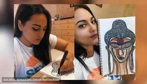 Create digital artwork to share online and export to popular image formats jpeg, png, svg, and pdf. Sonakshi Sinha Says She Likes Drawing Faces Shares Video Of Drawing The Enlightened One