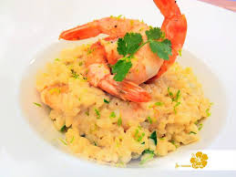 Risotto Au Lait De Coco Crevettes Citron Vert Je Cuisine Creole Recette Crevette Lait De Coco Recettes De Cuisine Cuisine Creole