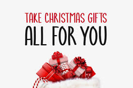 Download Christmas Gifts Font By Shattered Notion Creative Fabrica SVG Cut Files