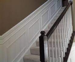 If i'm reading it right, the uprights are 3.5″ with a 5″ cap at the top? Diy Wainscoting A Step By Step Guide For Beautiful Results