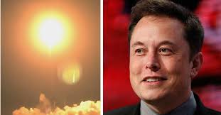 Spacex-raketen Falcon 9 Skjuts upp i Cape Caneveral, Florida