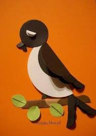 Birds And Circles Paper Crafts For Kids Crafts For Kids Animal Crafts