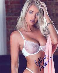 Colleen McGinnis Signed Autograph 8x10 Photo Sexy Model COA | eBay