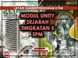 Modul Unity Sejarah Tingkatan 5 Sumber Pendidikan