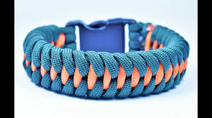 Paracord survival bracelets are a great tool inside your survival kit. How To Make The Dragon Teeth Paracord Survival Bracelet Bored Paracord Youtube