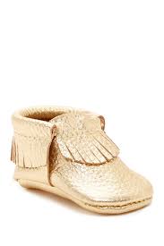 First Steps Leather Fringe Moccasin Baby Toddler Nordstrom Rack