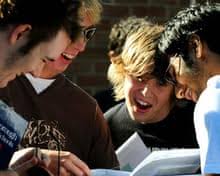 How did our five students do in their A-levels?