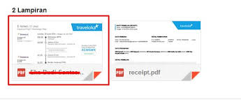 Pastikan komputer anda terintal adobe reader karena filenya berformat pdf. Cara Beli Dan Cetak Tiket Pesawat Dari Traveloka