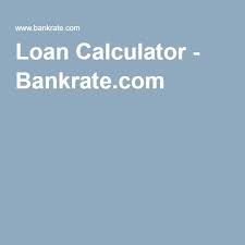 Loan Calculator Bankrate Com Rv Sales Loan Calculator