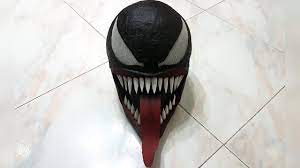 Diy How To Make Venom Paper Mask Cosplay Youtube Kids Venom Costume Masks Diy Kids Diy Halloween Costumes For Kids