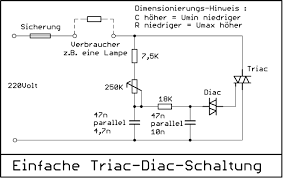 Wechselstrom Dimmer