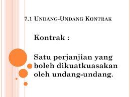 Undang Undang Kontrak Pages 1 49 Text Version Anyflip