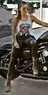 Cool Women Bild Von Michael Massow Motorrad Madchen Madchen Auf Motorrad Motorrad