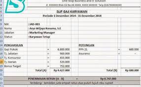 Apa itu slip gaji slip gaji adalah salah satu aplikasi pinjaman berbasis online di indonesia dengan suku. 10 Contoh Slip Gaji Karyawan Word Excel Perusahaan Swasta Cute766