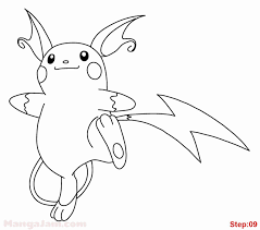 The coloring is good for kids; Alolan Raichu Coloring Page Unique Pokemon Trainer Raichu Coloring Pages Pokemon Coloring Shark Coloring Pages Coloring Pages