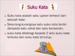 Mari membina dua suku kata terbuka. Bahasa Melayu Akademik 1 Sistem Ejaan Suku Kata Terbuka Tertutup Ppt Download