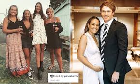 © provided by daily mail mailonline logo. Afl Star Gary Rohan Gives His Estranged Wife Amie S Girls Night Out A Subtle Seal Of Approval Daily Mail Online