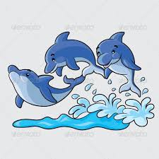 Dolphins Cartoon Dolphin Drawing Cartoon Fish Cartoon Dolphin