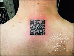 Qr Code Tattoo Tattoos For Guys Tattoos Geometric Tattoo