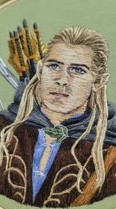 Just finished and un-ironed. Just a reminder to beginners (and old farts  like me losing their eyes) that this is also embroidery. In fact this is  the Victorian style your grandmothers or