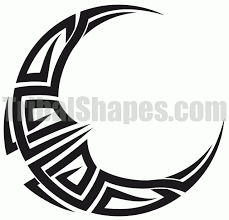 43 Tribal Moon Tattoos Tribal Moon Tattoo Moon Tattoo Tribal Animal Tattoos
