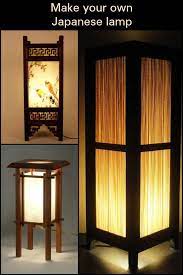 Make Your Own Japanese Lamp Craft Projects For Every Fan Japanese Lamps Lamp Table Lamp Design