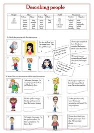 Identify The Tenses Then Match Them With The Correct Description Describing People Worksheet Free Esl Printable Worksheets Made By Teachers Worksheets For Kids Writing Skills Improve Reading Comprehension