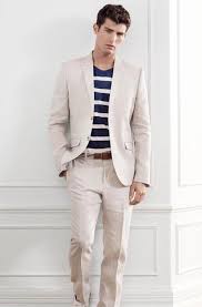 Linen men suits blazer double breasted peak lapel groom wedding formal businesstop rated seller. Linen Suits For Men Outfits Collection