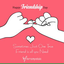 Jul 30, 2021 · history of friendship day friendship day was originally founded by hallmark in 1919. Friendship Day Messages 2021 Friendship Day Quotes Greetings Ferns N Petals