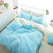 Introduce style and luxury with impressive bedding collection. Kid S Cute Fluffy Bedding Set Shophomy Blue Bedding Sets Blue Bedding Girls Bedding Sets