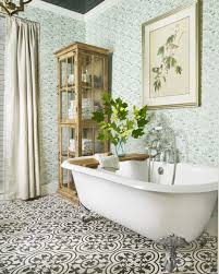 ❤ get the best green wallpaper hd on wallpaperset. 28 Bathroom Wallpaper Ideas Best Wallpapers For Bathrooms